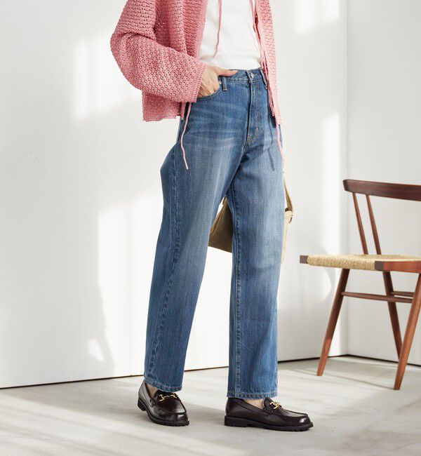 UNITED ARROWS green label relaxing「［size SHORT/TALLあり］ストレート デニム」|デニム|