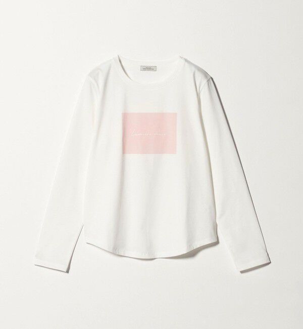 UNITED ARROWS green label relaxing「ロゴ ロングスリーブ カットソー」|Tシャツ・カットソー|