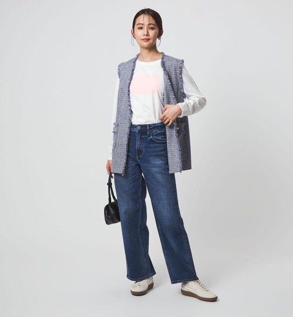 UNITED ARROWS green label relaxing「ロゴ ロングスリーブ カットソー」|Tシャツ・カットソー|