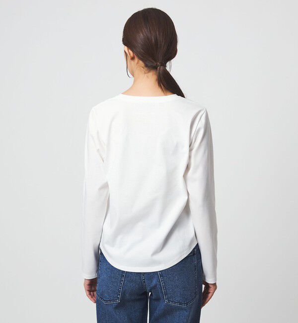 UNITED ARROWS green label relaxing「ロゴ ロングスリーブ カットソー」|Tシャツ・カットソー|