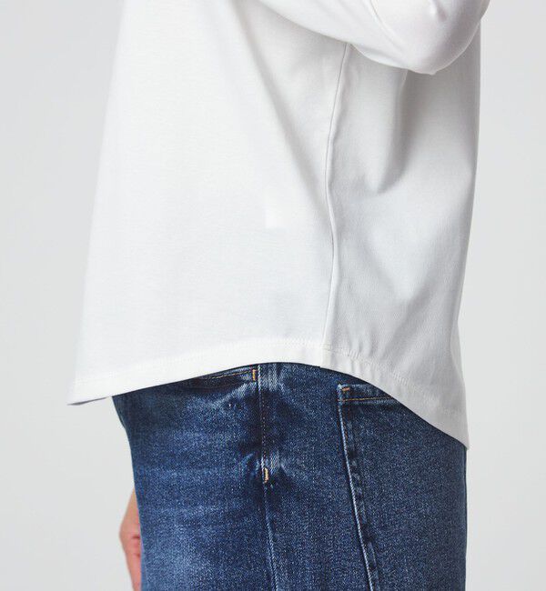 UNITED ARROWS green label relaxing「ロゴ ロングスリーブ カットソー」|Tシャツ・カットソー|