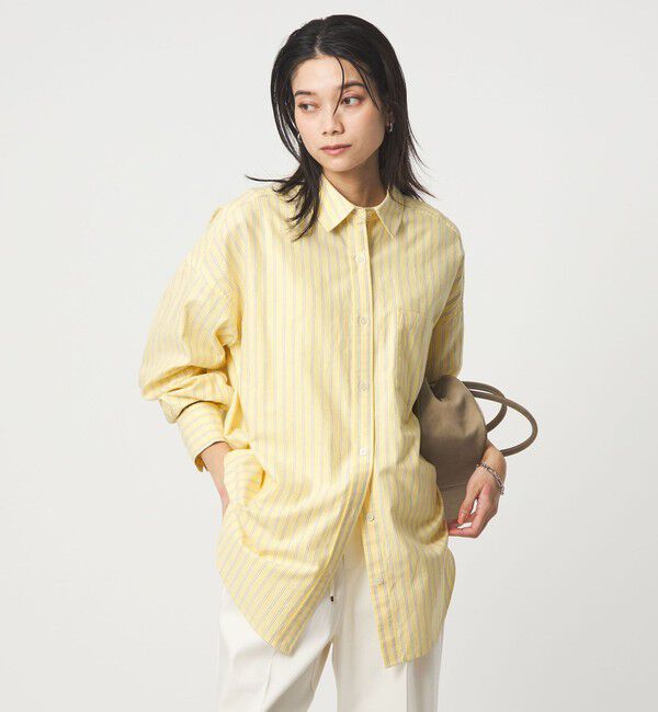 UNITED ARROWS green label relaxing「［size SHORTあり］オックス オーバー シャツ」|シャツ・ブラウス|