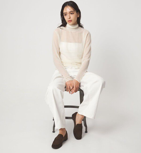 UNITED ARROWS green label relaxing「ギャザー ローファー」|その他|