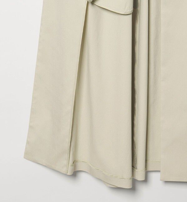 EMMEL REFINES「＜EMMEL REFINES＞EM Wボタン トロミ フレア トレンチコート」|トレンチコート|