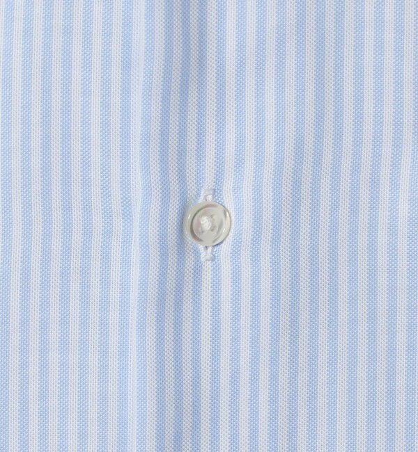 UNITED ARROWS green label relaxing「エブリット コットンオックス ストライプ スナップ ボタンダウン シャツ -イージーアイロン-」|シャツ・ブラウス|