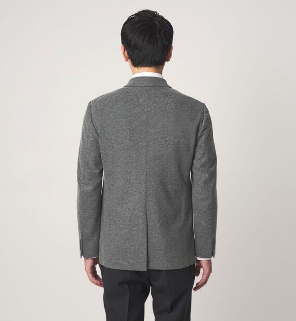 UNITED ARROWS green label relaxing「ECOPET(R) ハニカムジャージ 2B ジャケット -ウォッシャブル-」|テーラードジャケット|