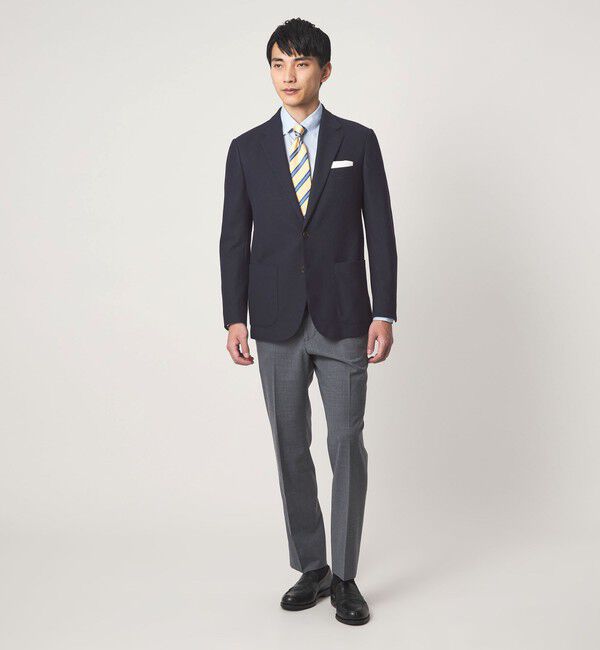 UNITED ARROWS green label relaxing「ECOPET(R) ハニカムジャージ 2B ジャケット -ウォッシャブル-」|テーラードジャケット|