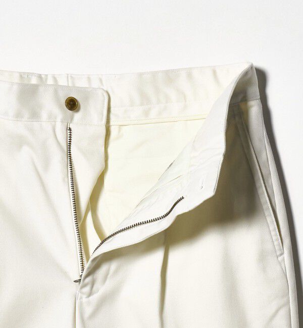 UNITED ARROWS green label relaxing「コットン ポリウレタン 1アウトプリーツ チノパンツ スラックス」|スラックス|
