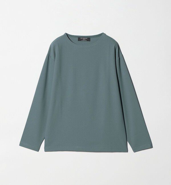 UNITED ARROWS green label relaxing「KIVANC ノーカラー 長袖 Tシャツ」|Tシャツ・カットソー|