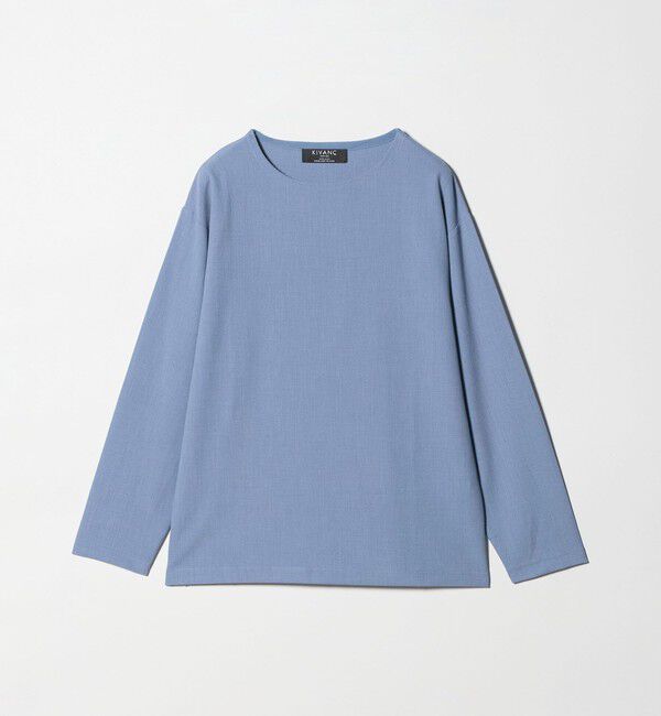 UNITED ARROWS green label relaxing「KIVANC ノーカラー 長袖 Tシャツ」|Tシャツ・カットソー|