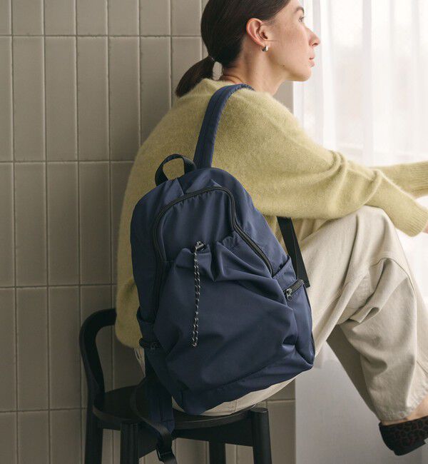 BEAUTY&YOUTH UNITED ARROWS「ドロストポケット リュック」|リュック|NAVY