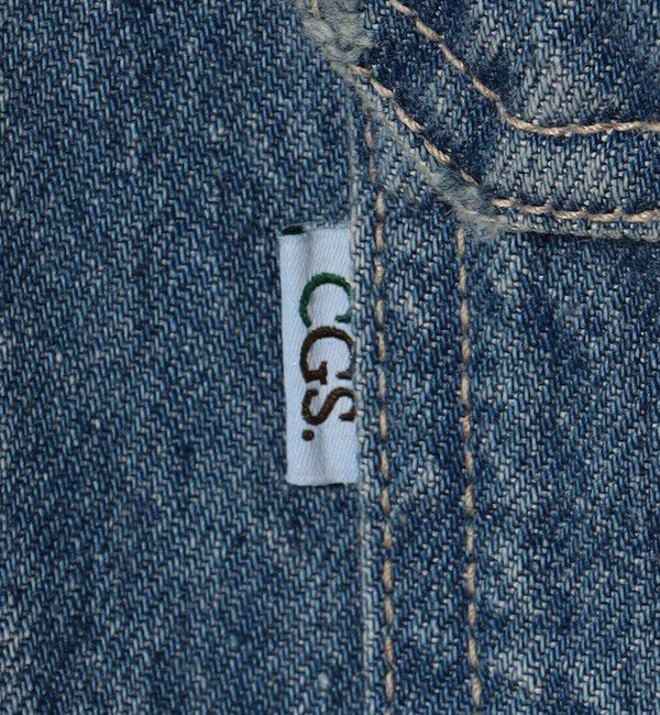 California General Store「＜CGS.＞ オーガニック コットン デニム ダメージ HMD Gジャケット」|ブルゾン・スタジャン|