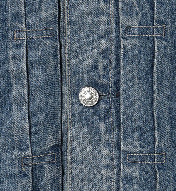 California General Store「＜CGS.＞ オーガニック コットン デニム ダメージ HMD Gジャケット」|ブルゾン・スタジャン|