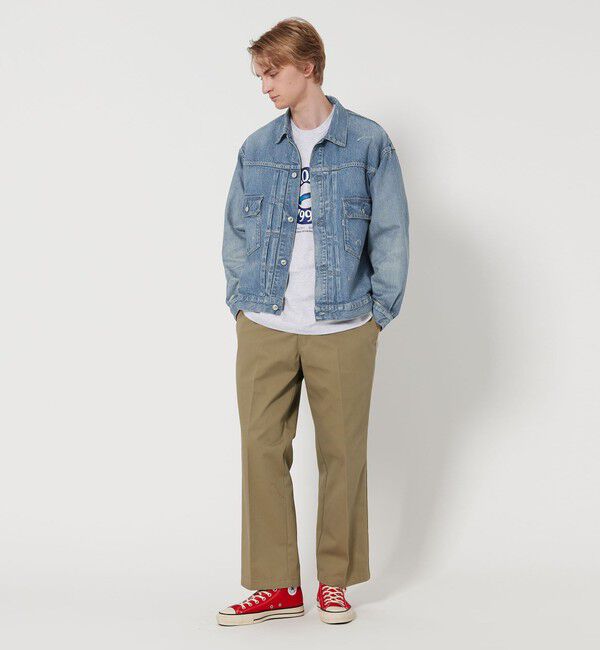 California General Store「＜CGS.＞ オーガニック コットン デニム ダメージ HMD Gジャケット」|ブルゾン・スタジャン|