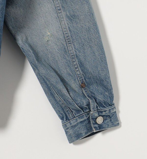 California General Store「＜CGS.＞ オーガニック コットン デニム ダメージ HMD Gジャケット」|ブルゾン・スタジャン|