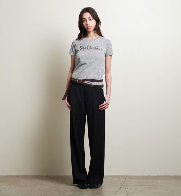 ATTISESSION「＜ATTISESSION＞レザー メッシュ ダブル ベルト」|ベルト|