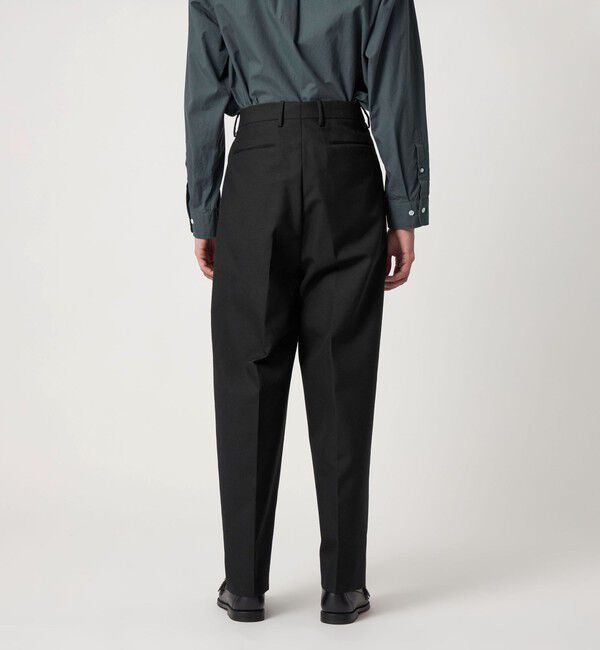 Steven Alan＞ ウール オックスフォード イン ツープリーツ ドレス