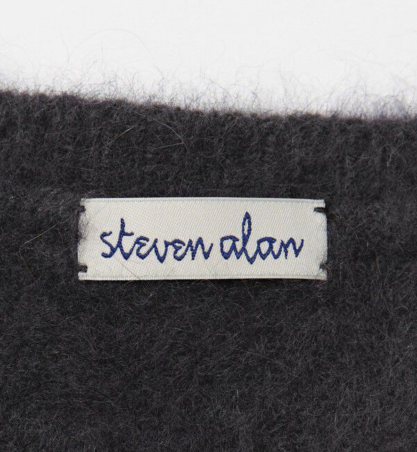 Steven Alan＞オーストラリアンウール ミックス ニットベスト（STEVEN