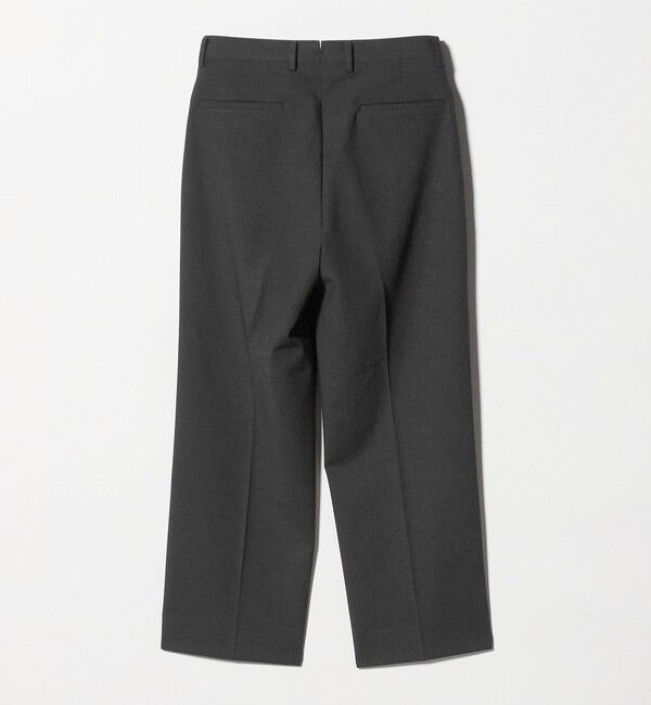 BEAUTY&YOUTH UNITED ARROWS「ダブル T/R 2プリーツ ボリューム スラックス NO.9 ウォッシャブル」|チノ|