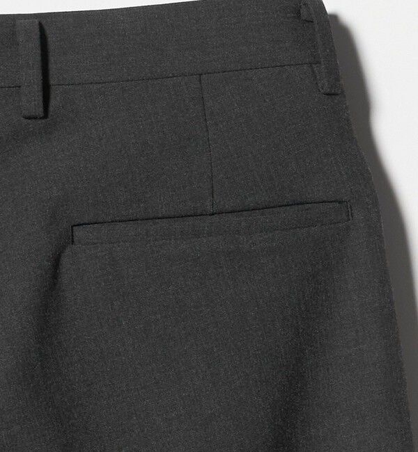 BEAUTY&YOUTH UNITED ARROWS「ダブル T/R 2プリーツ ボリューム スラックス NO.9 ウォッシャブル」|チノ|