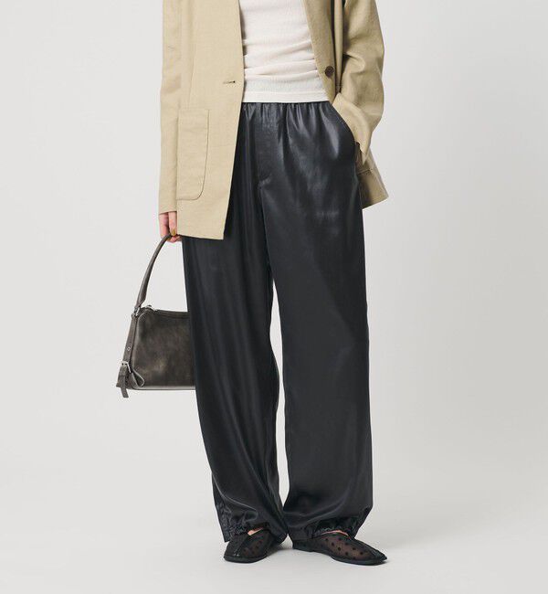 BEAUTY&YOUTH UNITED ARROWS「チンツゴム ワイドパンツ ウォッシャブル」|その他|