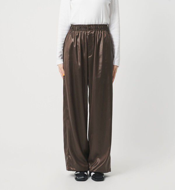 BEAUTY&YOUTH UNITED ARROWS「チンツゴム ワイドパンツ ウォッシャブル」|その他|