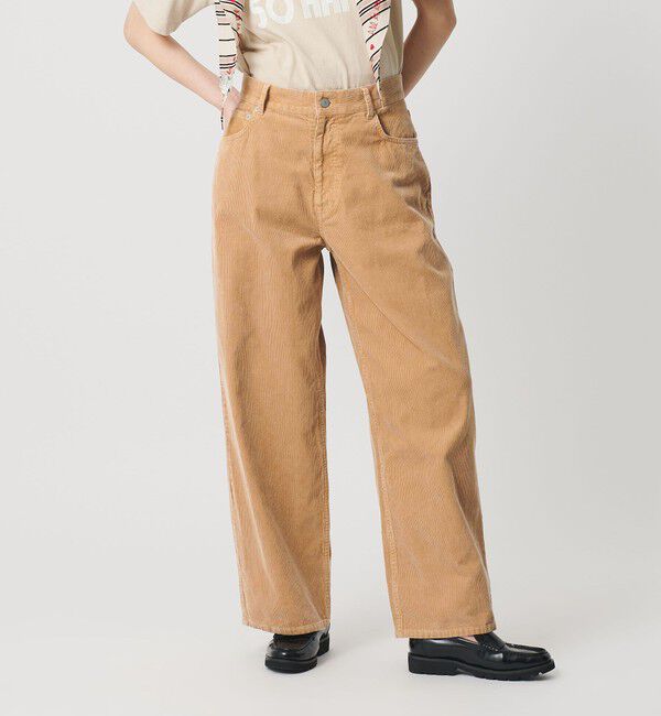 BEAUTY&YOUTH UNITED ARROWS「オーバーダイ コーデュロイ ５ポケットパンツ」|チノ|BEIGE