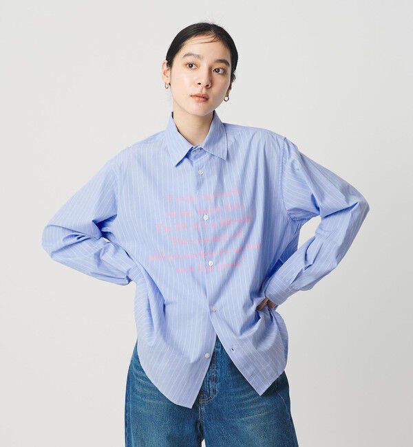 BEAUTY&YOUTH UNITED ARROWS「【別注】＜Samplee＞ストライプシャツ＆スカーフ」|シャツ・ブラウス|