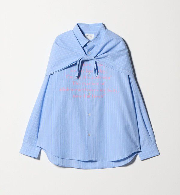 BEAUTY&YOUTH UNITED ARROWS「【別注】＜Samplee＞ストライプシャツ＆スカーフ」|シャツ・ブラウス|