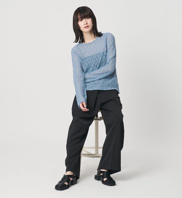 BEAUTY&YOUTH UNITED ARROWS「フラワーレース プルオーバー」|Tシャツ・カットソー|