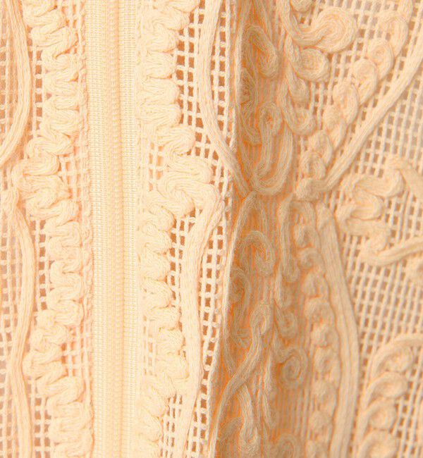 BEAUTY&YOUTH UNITED ARROWS「メッシュ エンブロイダリー フーディ ウォッシャブル」|シャツ・ブラウス|