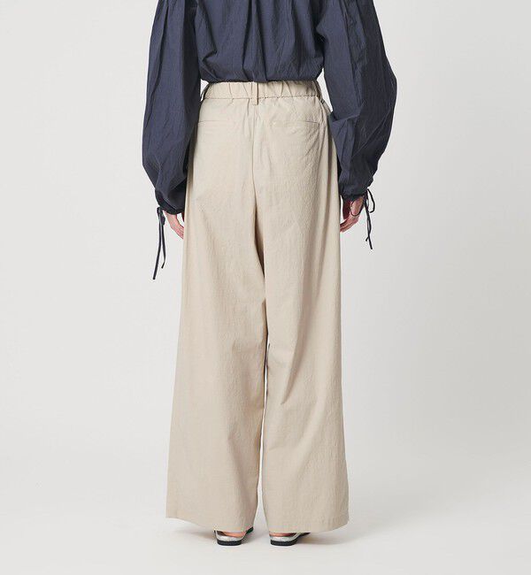 BEAUTY&YOUTH UNITED ARROWS「ナイロンコットン ワイドタックパンツ ウォッシャブル」|その他|