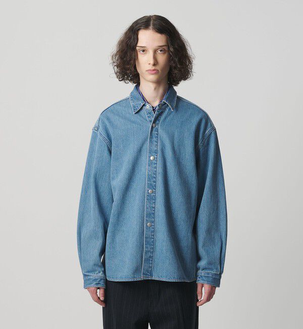 MONKEY TIME「デニム CPO シャツ」|シャツ・ブラウス|