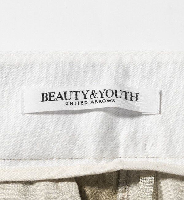 BEAUTY&YOUTH UNITED ARROWS「麻ブレンド マーベルト ワイドパンツ UVカット」|チノ|