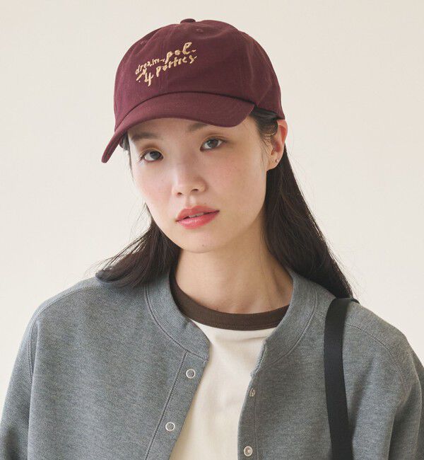 BEAUTY&YOUTH UNITED ARROWS「＜LY＞コットン レター キャップ」|キャップ・キャスケット|WINE