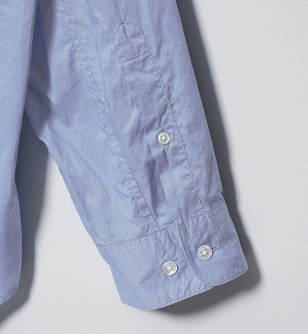 STEVEN ALAN「＜Steven Alan＞ リバティ ソリッド シングルニードル シャツ LOOSE」|シャツ・ブラウス|