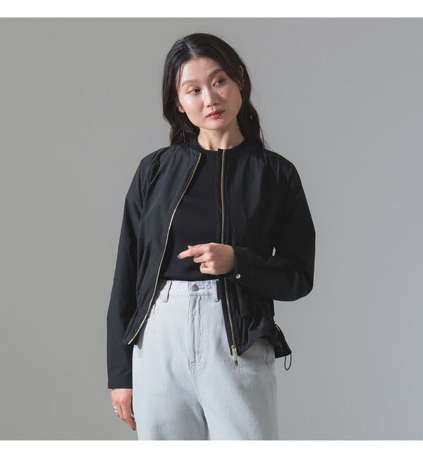 Demi-Luxe BEAMS 「WOOLRICH / CITY BOMBER ブルゾン」|ブルゾン・スタジャン|