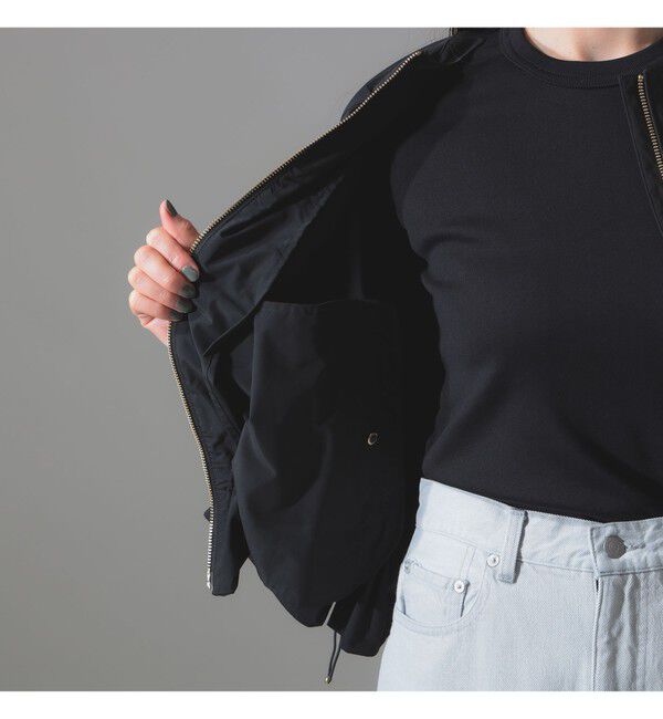 Demi-Luxe BEAMS 「WOOLRICH / CITY BOMBER ブルゾン」|ブルゾン・スタジャン|