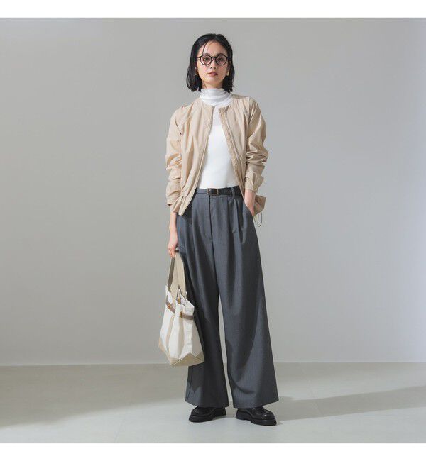 Demi-Luxe BEAMS 「WOOLRICH / CITY BOMBER ブルゾン」|ブルゾン・スタジャン|