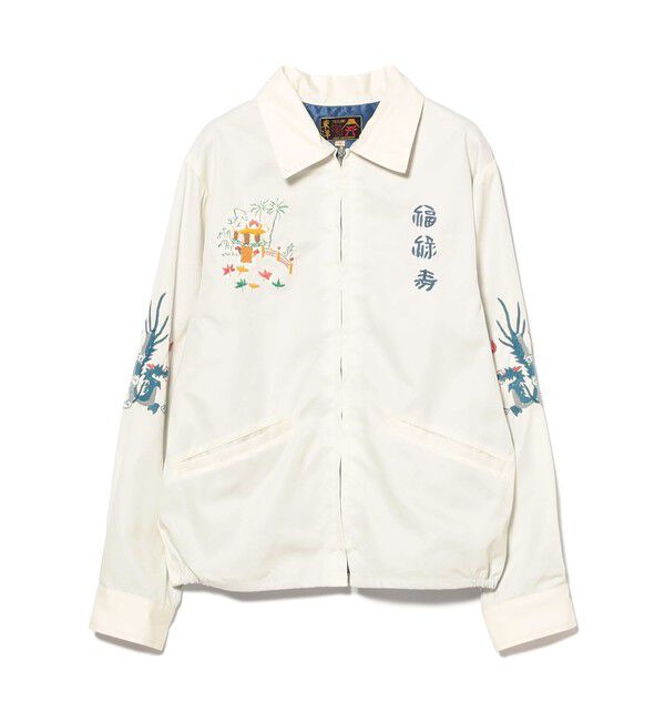 BEAMSBOY「テーラー東洋 / VIET-NAM JACKET "VIETNAM PANTHER"」|ブルゾン・スタジャン|WHITE