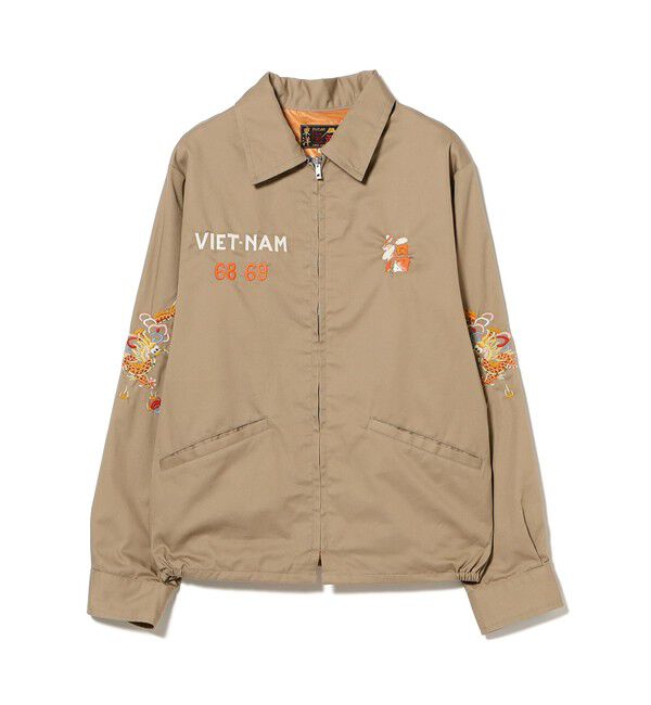 BEAMSBOY「テーラー東洋 / Late 1960s Style Cotton Vietnam Jacket &ldquo;DRAGON&rdquo;」|ブルゾン・スタジャン|