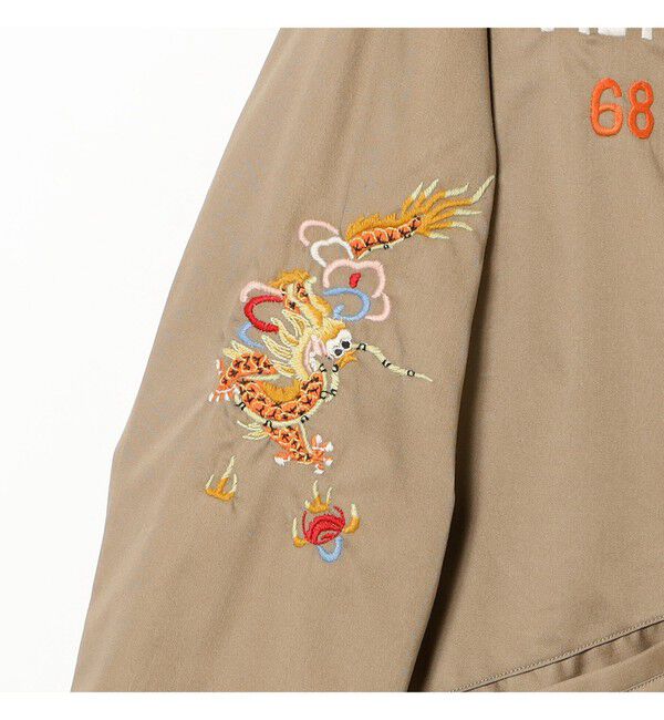 BEAMSBOY「テーラー東洋 / Late 1960s Style Cotton Vietnam Jacket &ldquo;DRAGON&rdquo;」|ブルゾン・スタジャン|