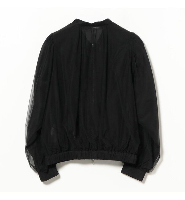 Ray BEAMS 「チュール ギャザー シアー ブルゾン」|ブルゾン・スタジャン|