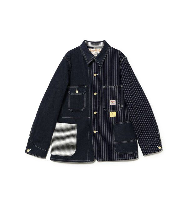 BEAMS「【別注】SUGAR CANE / クレイジー ワークコート」|ブルゾン・スタジャン|
