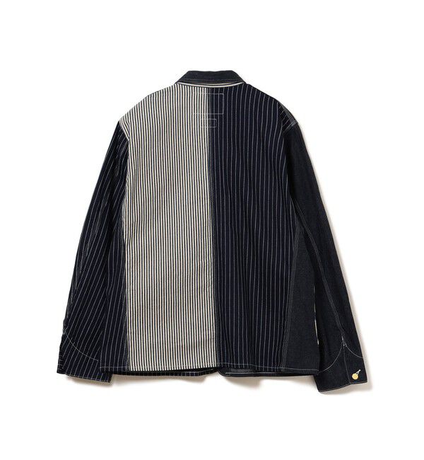 BEAMS「【別注】SUGAR CANE / クレイジー ワークコート」|ブルゾン・スタジャン|