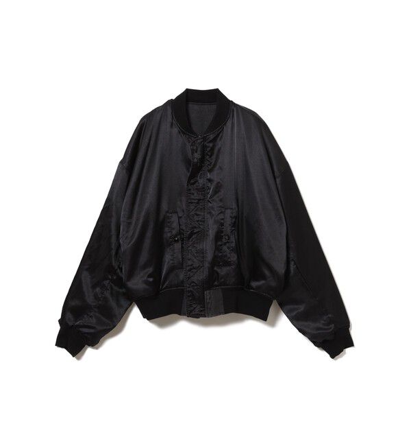 BEAMS「リバーシブル フェード ボンバー ジャケット」|ブルゾン・スタジャン|