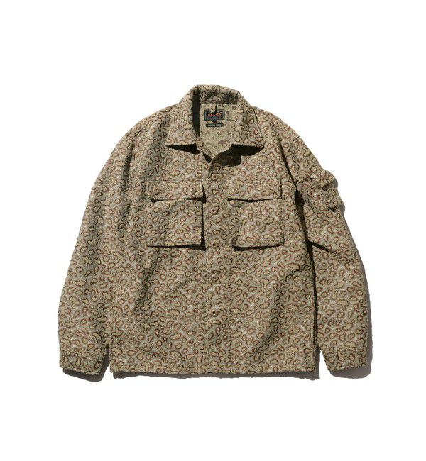BEAMS PLUS「MIL SHT-JAC Camo Jacquard」|ブルゾン・スタジャン|