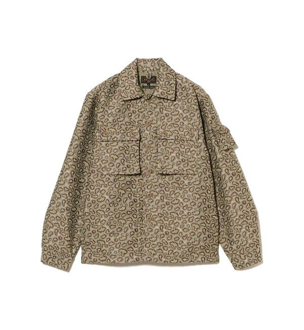 BEAMS PLUS「MIL SHT-JAC Camo Jacquard」|ブルゾン・スタジャン|
