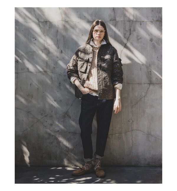 BEAMS PLUS「MIL SHT-JAC Camo Jacquard」|ブルゾン・スタジャン|