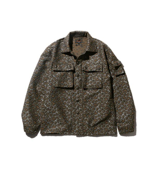 BEAMS PLUS「MIL SHT-JAC Camo Jacquard」|ブルゾン・スタジャン|